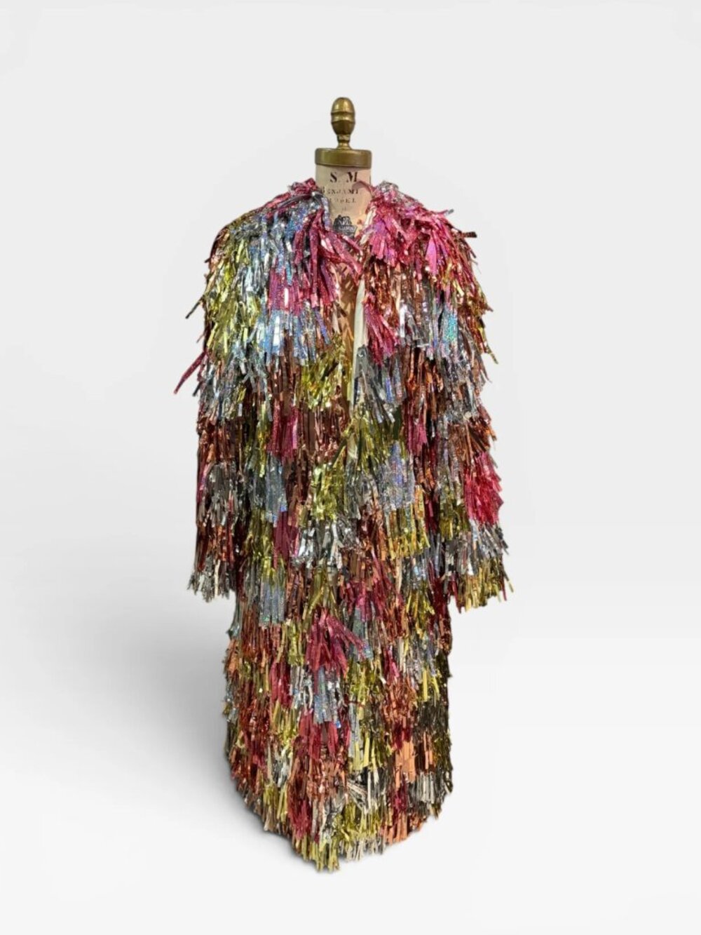 Evie Lucas Pink + Silver Jacket, Medium